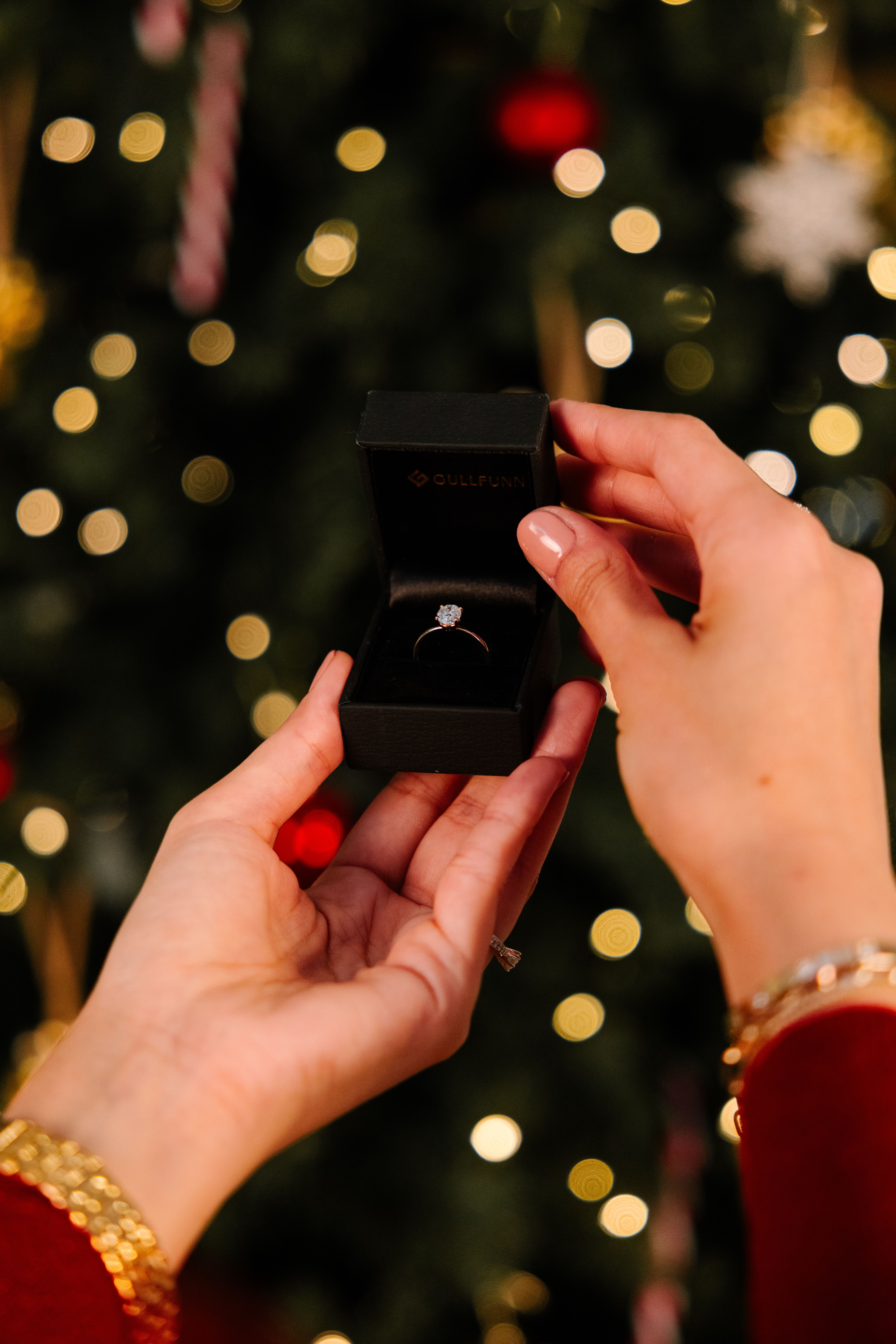 Juliett ring med moissanite