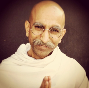 Happy Birthday, Mahatma Gandhi! (Yeah, that's me.)