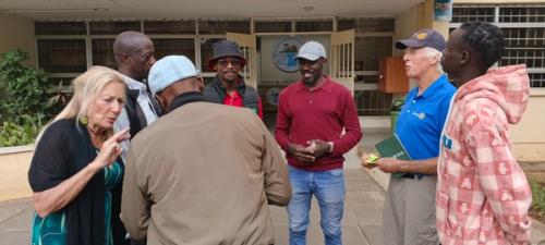 Project Site Visit by Rotary Club of IPSWICH (USA) and Kikuyu (Kenya)