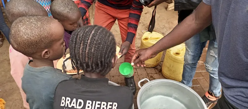 Exciting to have the feeding program