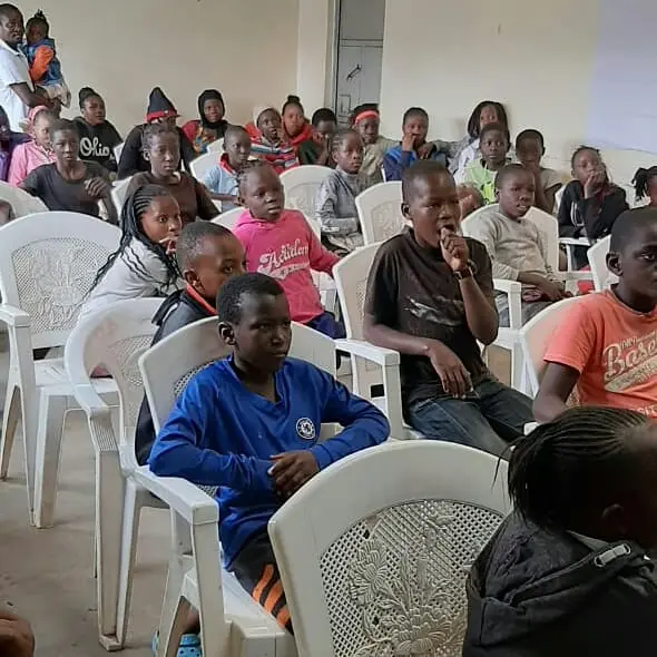 Children in a class