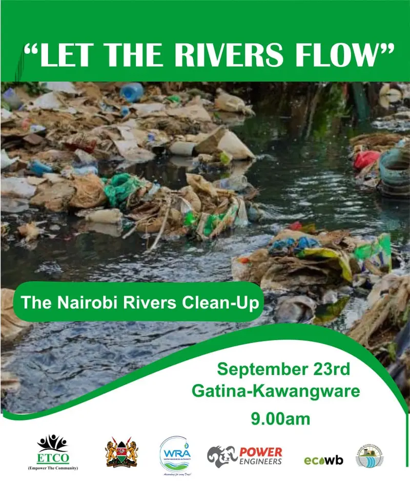 Nairobi Rivers Clean up Invitation 