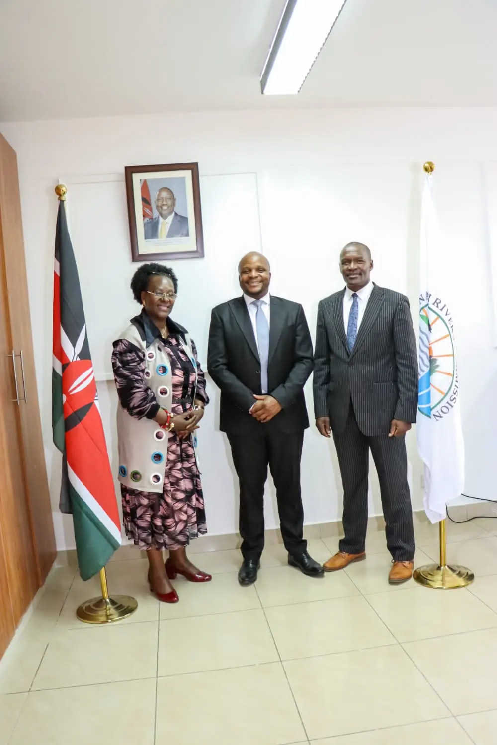 Field report gallery image 2: Meeting with Nairobi Rivers Commissioners