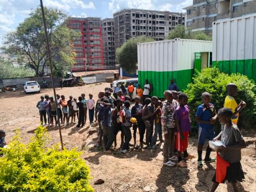 Easter Feeding Program 