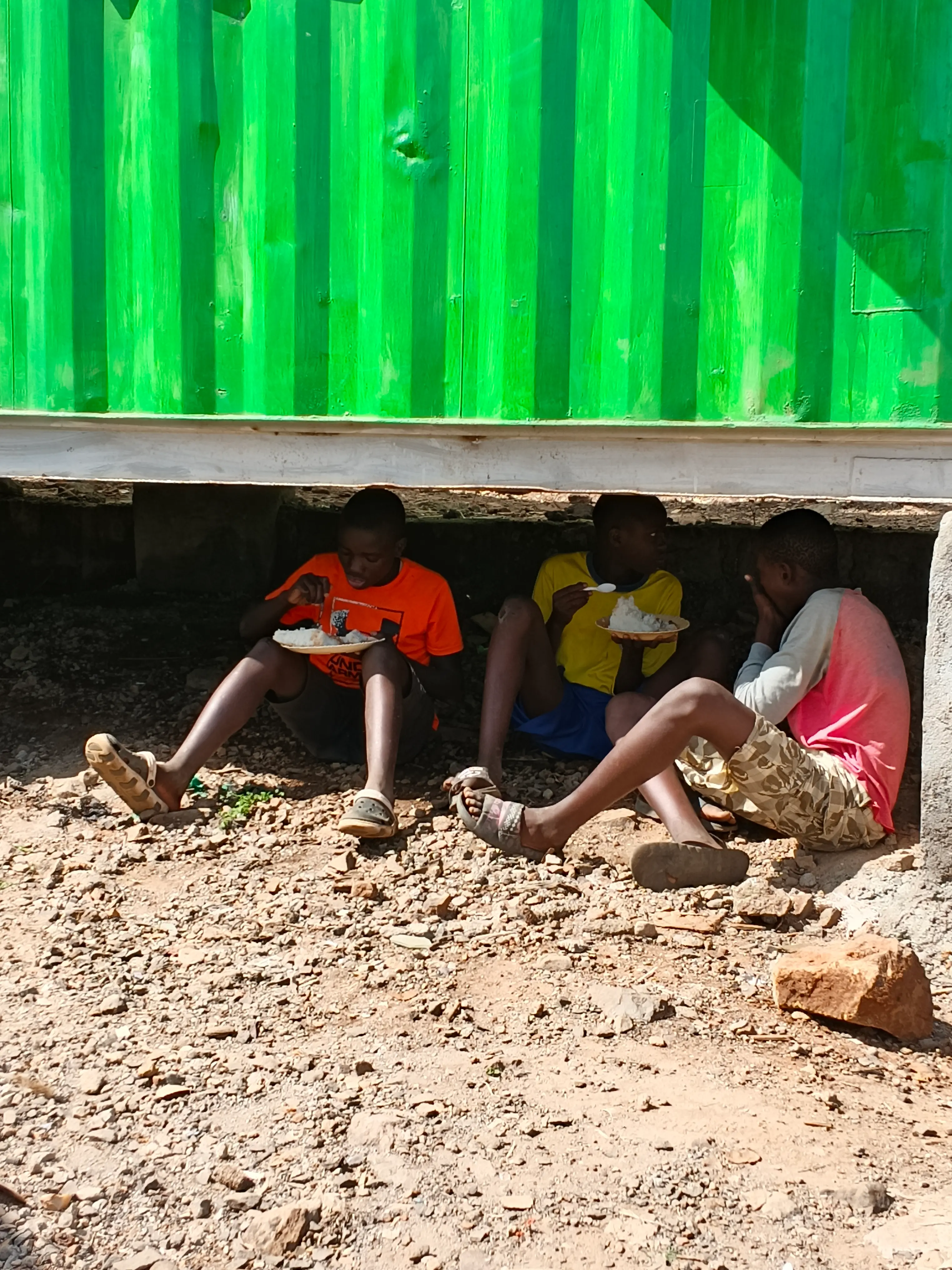 Field report gallery image 1: Engaging Children through Feeding Program