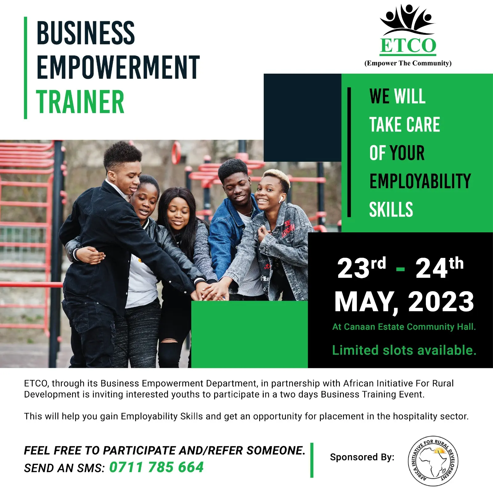 Call for Youths Business Training field report image
