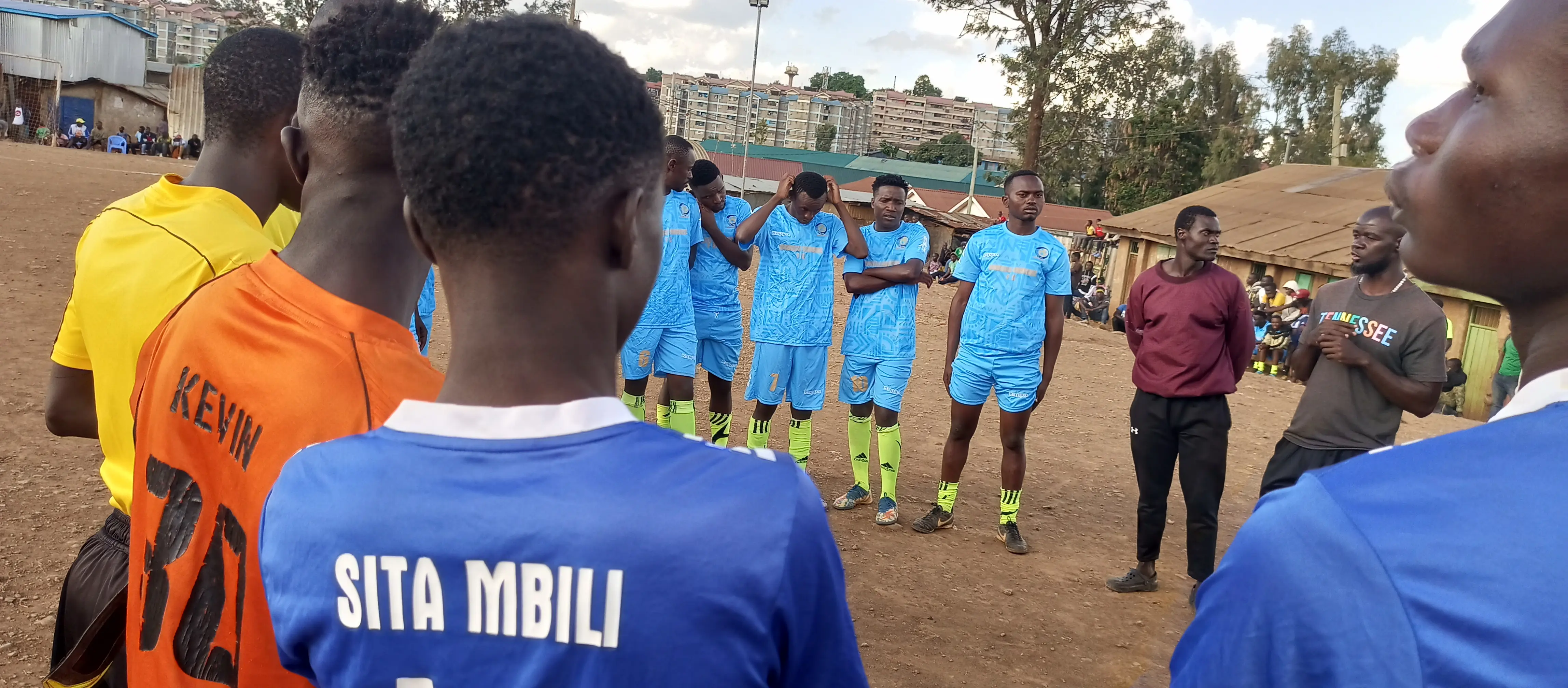 Field report: A successful day it is - Sports and children feeding program.