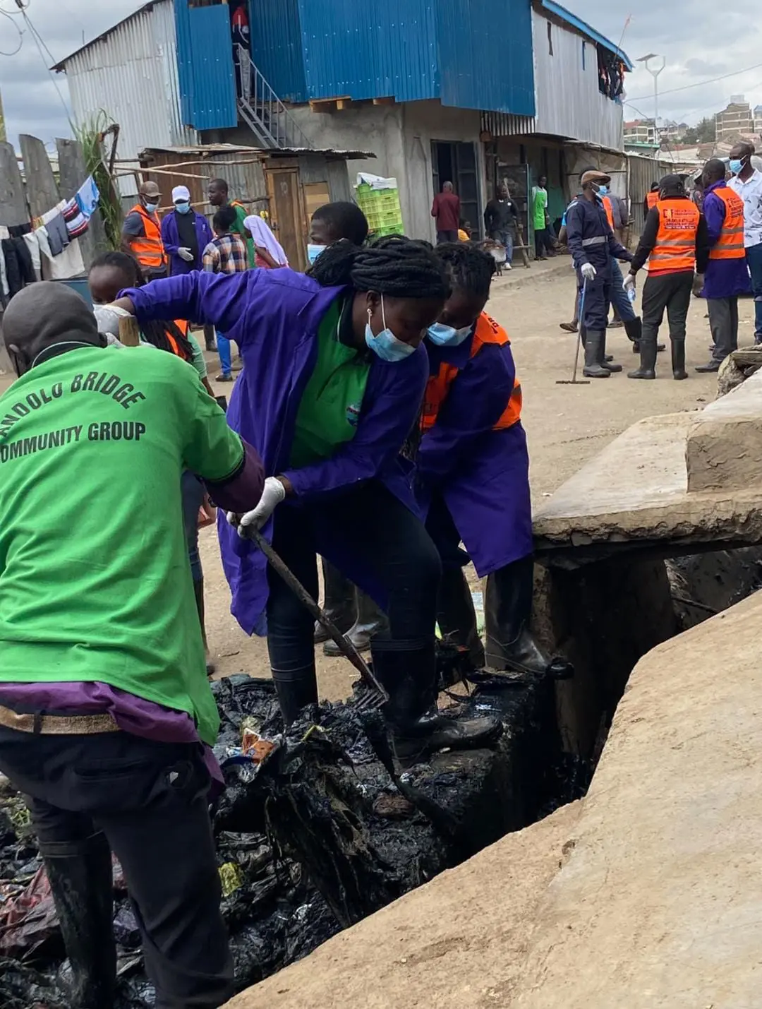 Field report gallery image 2: Mazingira Day - Community Clean Up