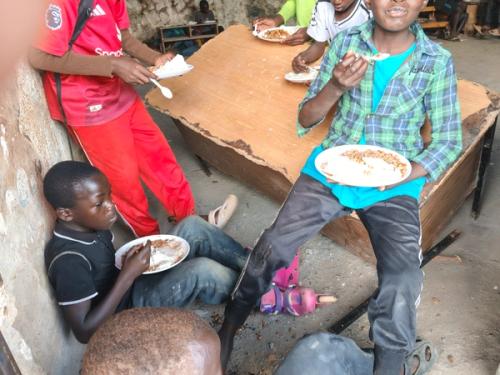 Easter Feeding Program 