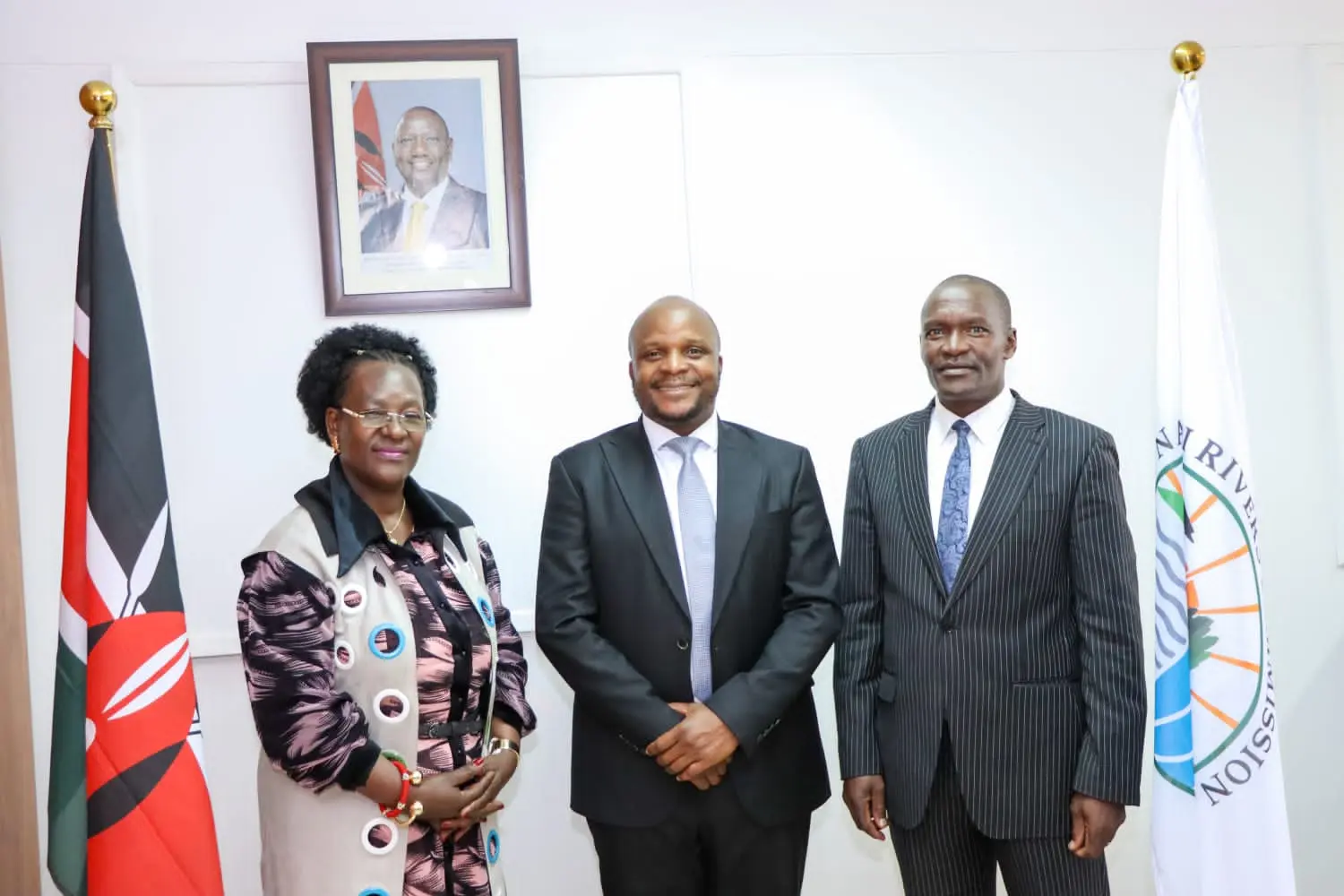 Field report gallery image 3: Meeting with Nairobi Rivers Commissioners