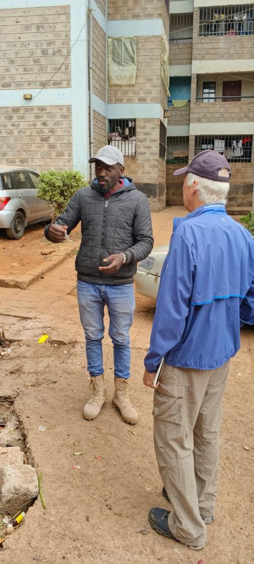 Project Site Visit by Rotary Club of IPSWICH (USA) and Kikuyu (Kenya)