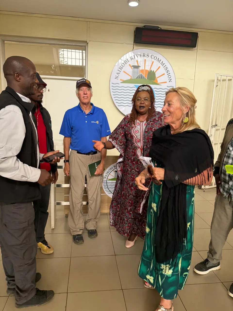 Field report gallery image 3: Project Site Visit by Rotary Club of IPSWICH (USA) and Kikuyu  (Kenya)