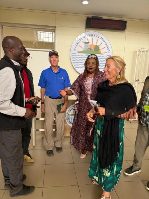 Project Site Visit by Rotary Club of IPSWICH (USA) and Kikuyu (Kenya)
