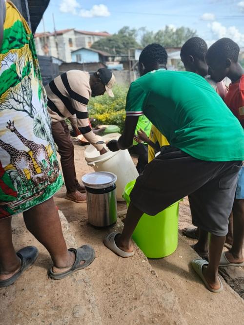 Easter Feeding Program 