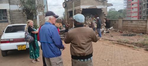 Project Site Visit by Rotary Club of IPSWICH (USA) and Kikuyu (Kenya)