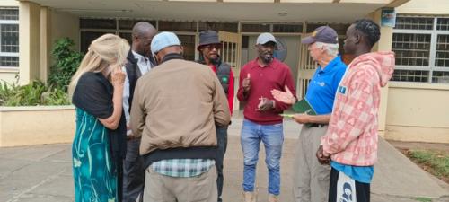 Project Site Visit by Rotary Club of IPSWICH (USA) and Kikuyu (Kenya)