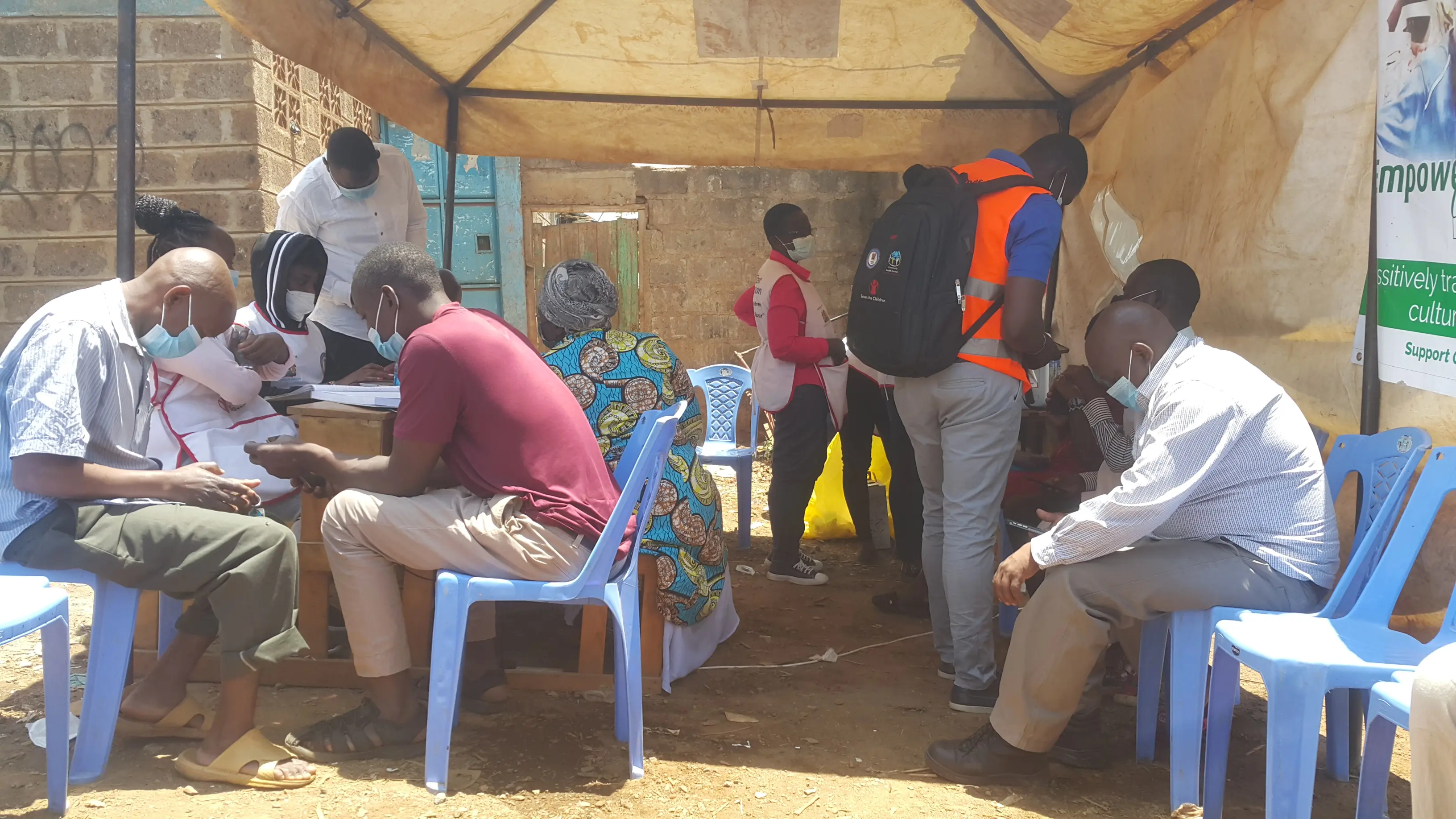 Kibera Slums Community Vaccination Day 2 field report image
