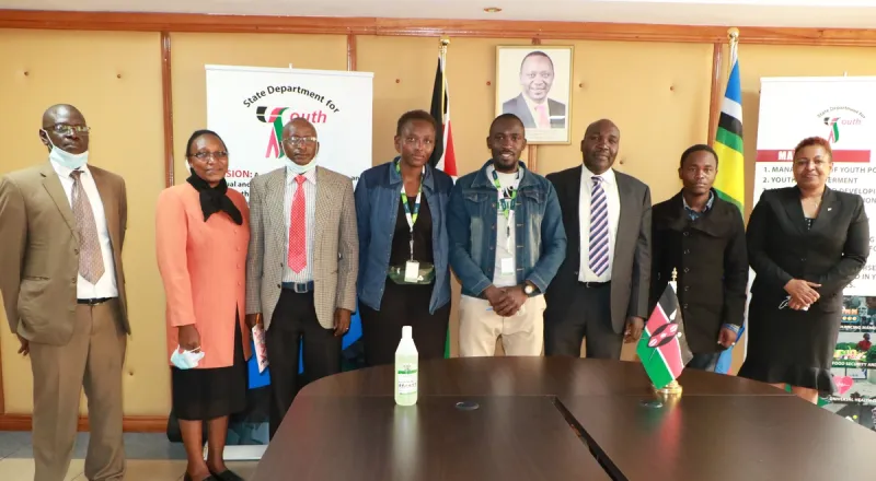 Meeting The PS - Ministry of ICT, Innovation and Youth Affairs, State Department For Youths