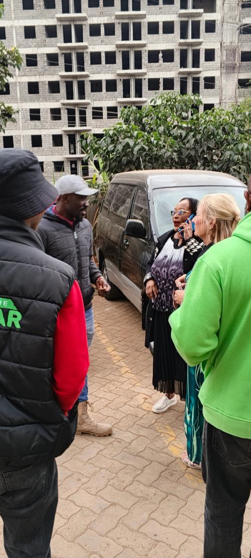 Project Site Visit by Rotary Club of IPSWICH (USA) and Kikuyu (Kenya)