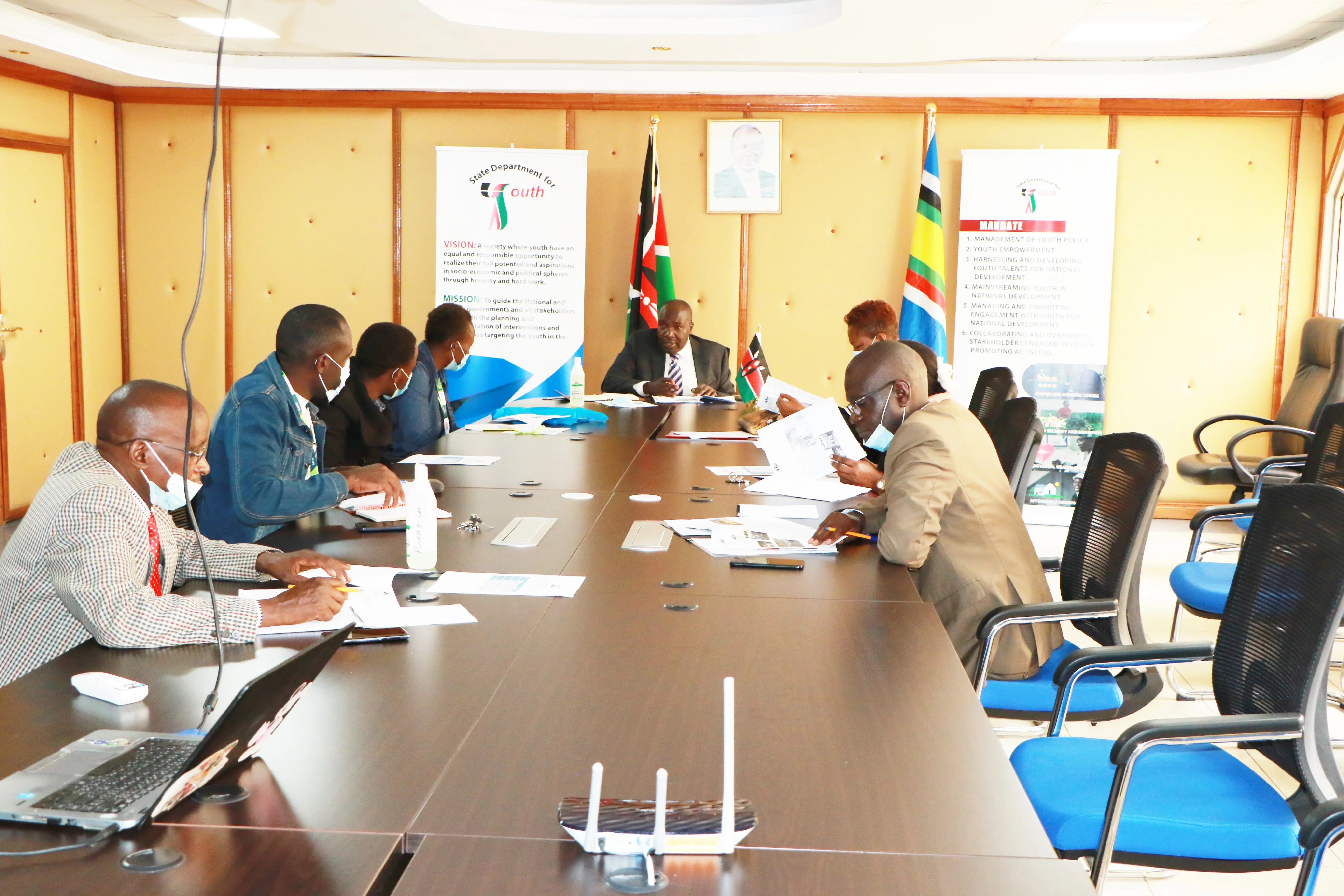 Meeting The PS - Ministry of ICT, Innovation and Youth Affairs, State Department For Youths gallery image 0