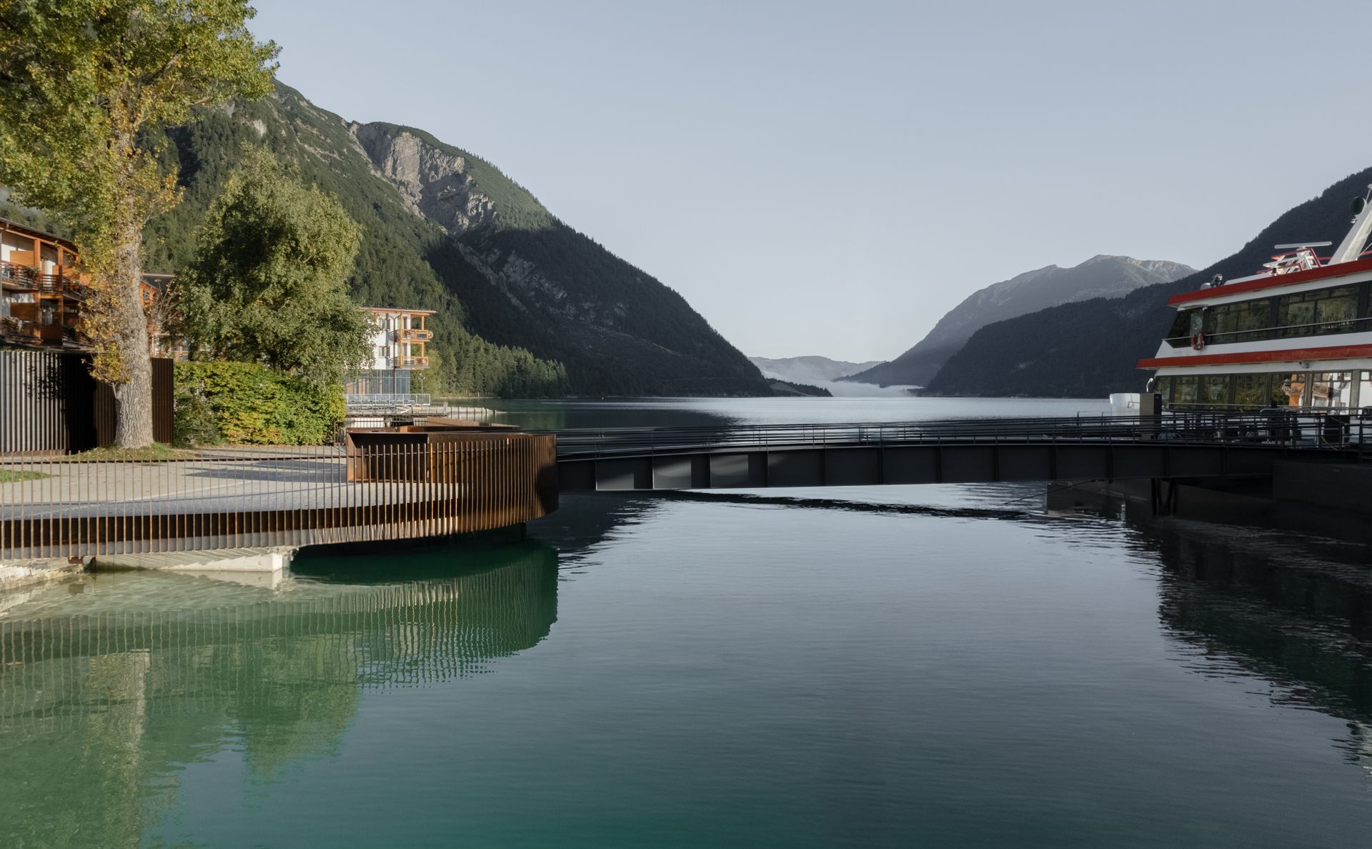 Achensee Schiffsanlegestelle 