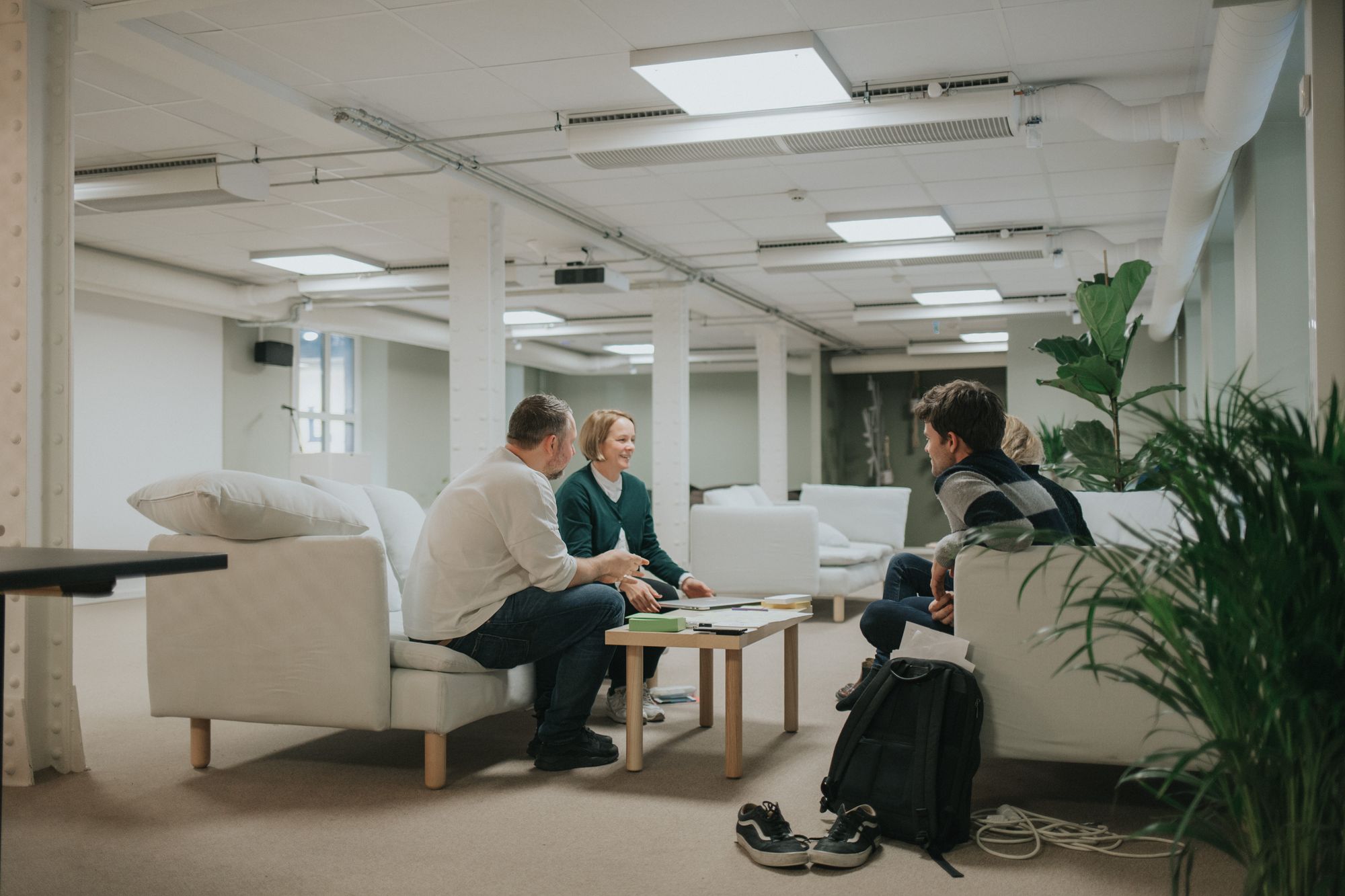 Trivelige kolleger i Netlife Design