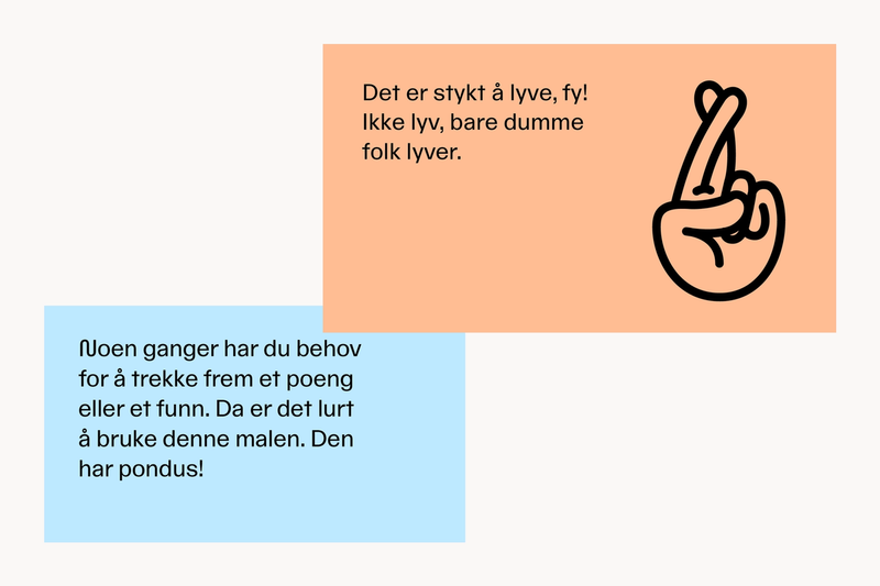 I presentasjoner