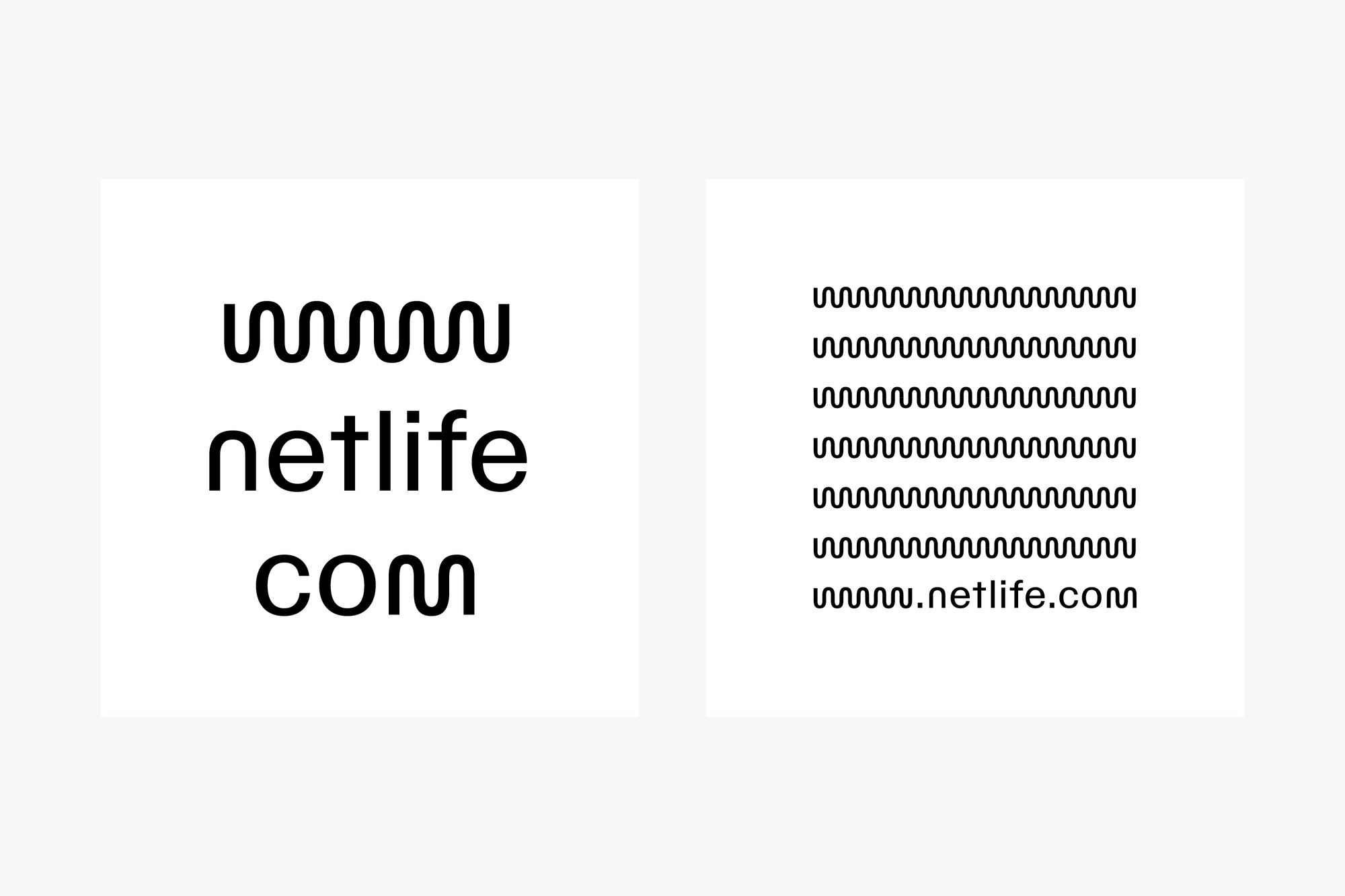 Logovarianter med nettadresse