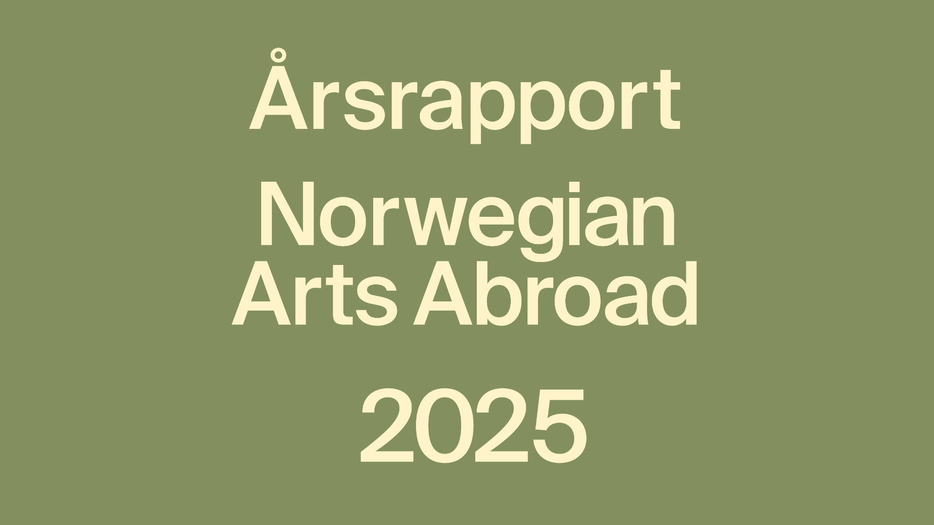 Årsrapport 2025