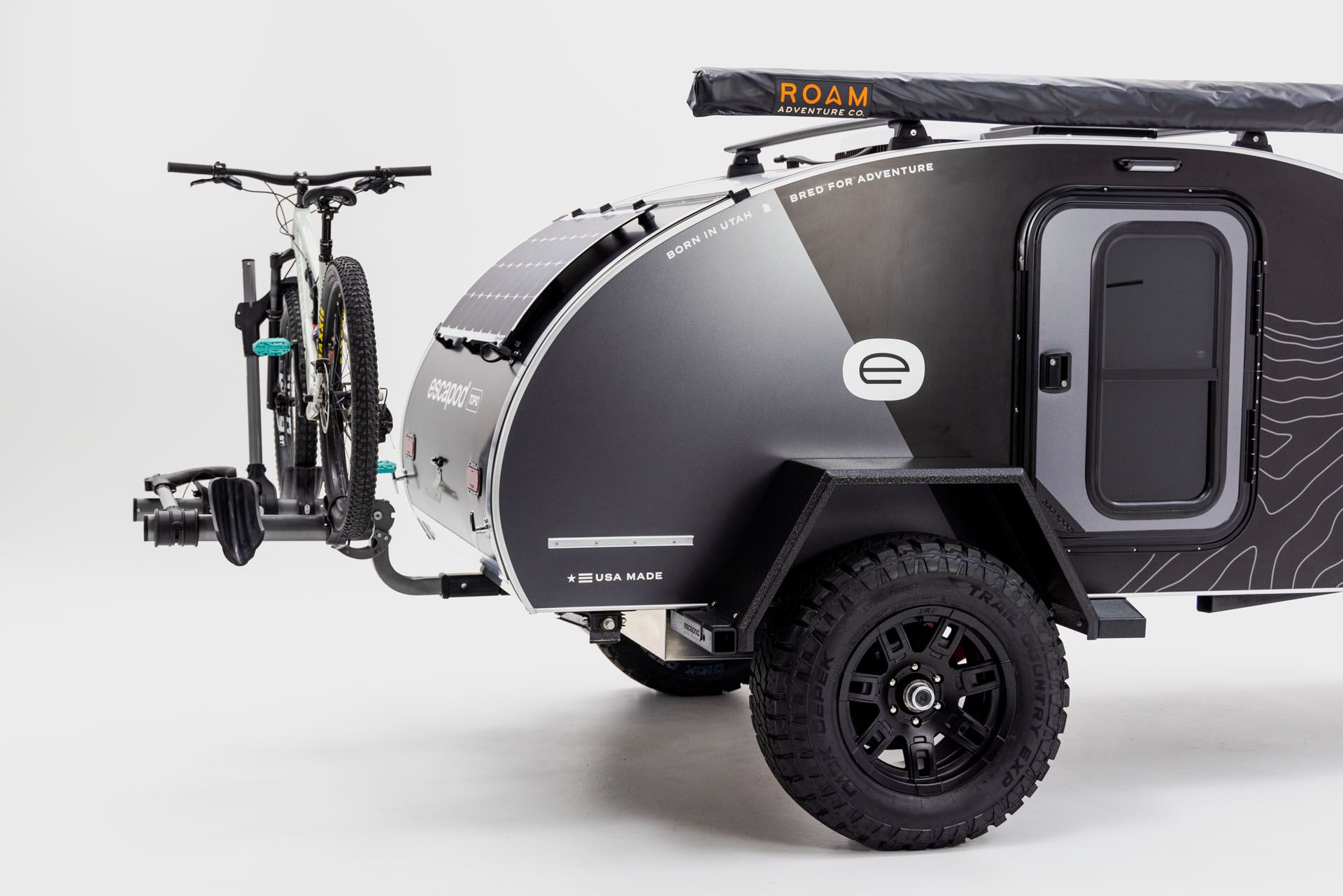 Topo2 Teardrop Camper Is a Disruptive Off-Grid Machine Built With Recycled  Plastics - autoevolution