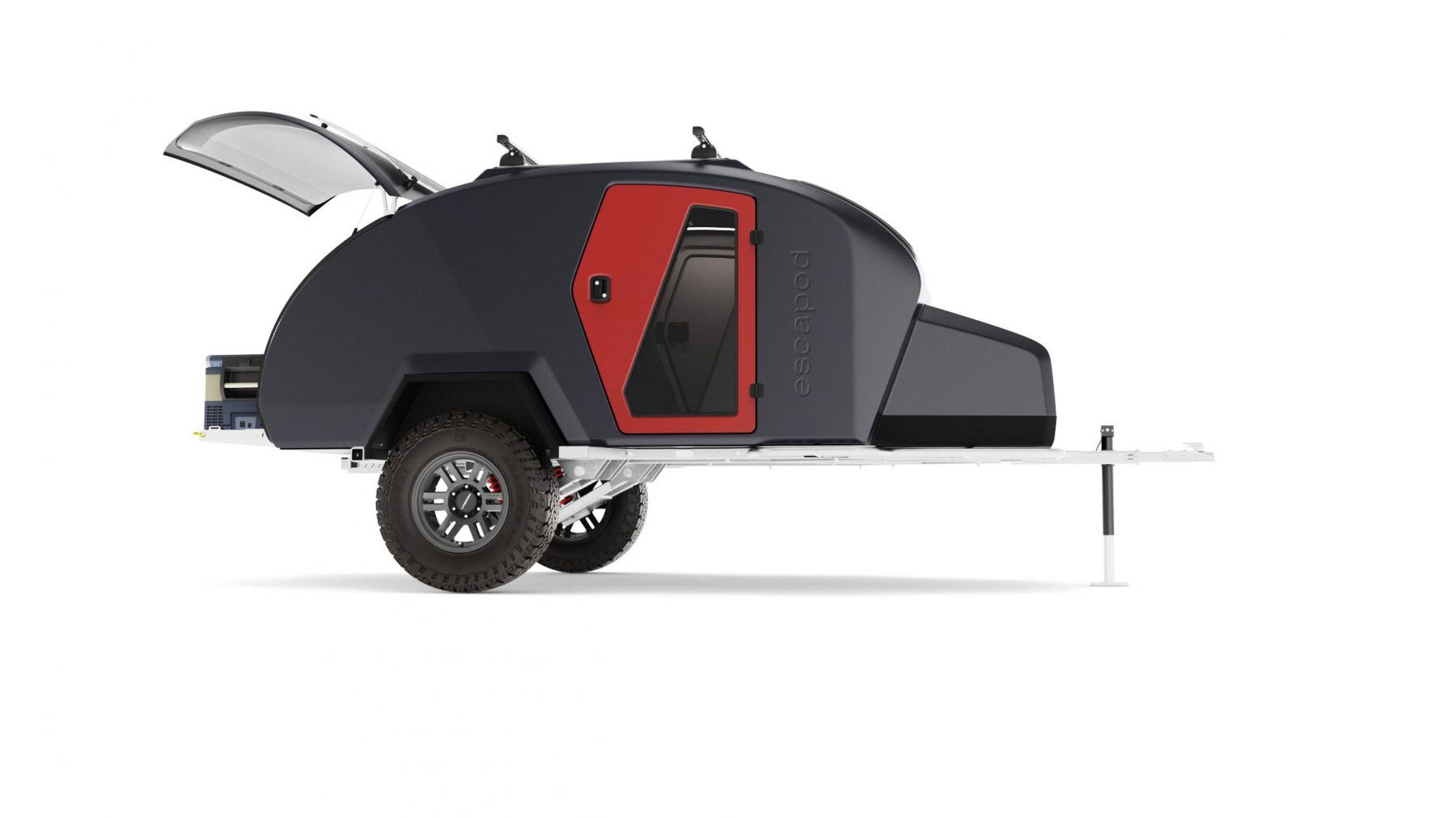 Topo2 Teardrop Camper Is a Disruptive Off-Grid Machine Built With Recycled  Plastics - autoevolution