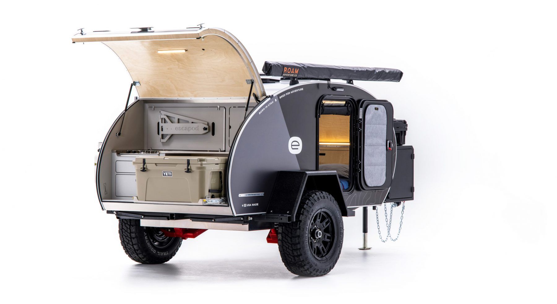 Topo2 Teardrop Camper Is a Disruptive Off-Grid Machine Built With Recycled  Plastics - autoevolution