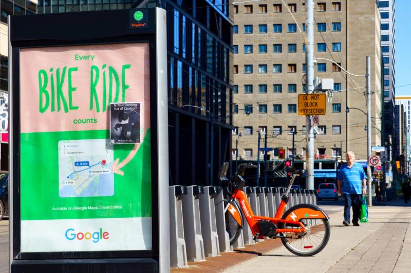Bike share bikes have a tendency to clump up, leaving some docks nearly empty and others overflowing. Bike Share Toronto uses a van to redistribute its bikes during the night, while Montreal rewards riders for moving bikes from crowded to empty stations.
