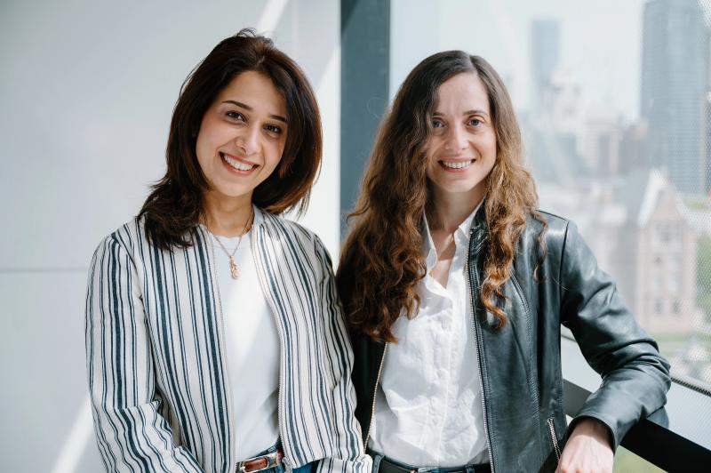 Mahla Poudineh and Leyla Soleymani. Their device has the potential to track a whole spectrum of biomarkers and health data in real time.