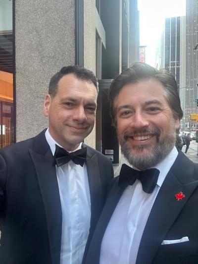 Farris Smith (left) and Dave Suchon (right). They worked together to bring Ozempic to Canada in 2018.