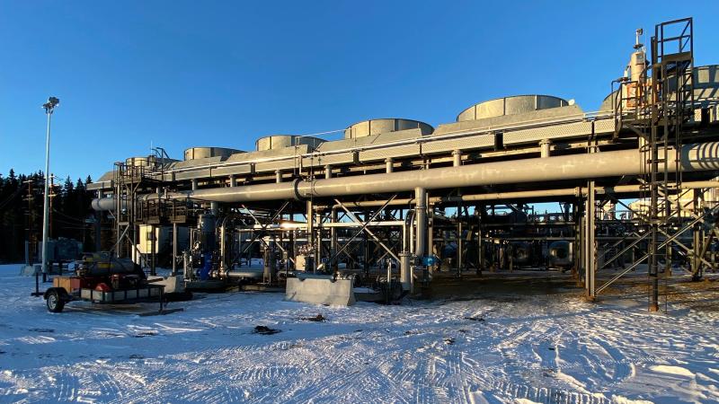 Swan Hills is a a hybrid geothermal-natural gas plant; Canada has no standalone geothermal power plants.