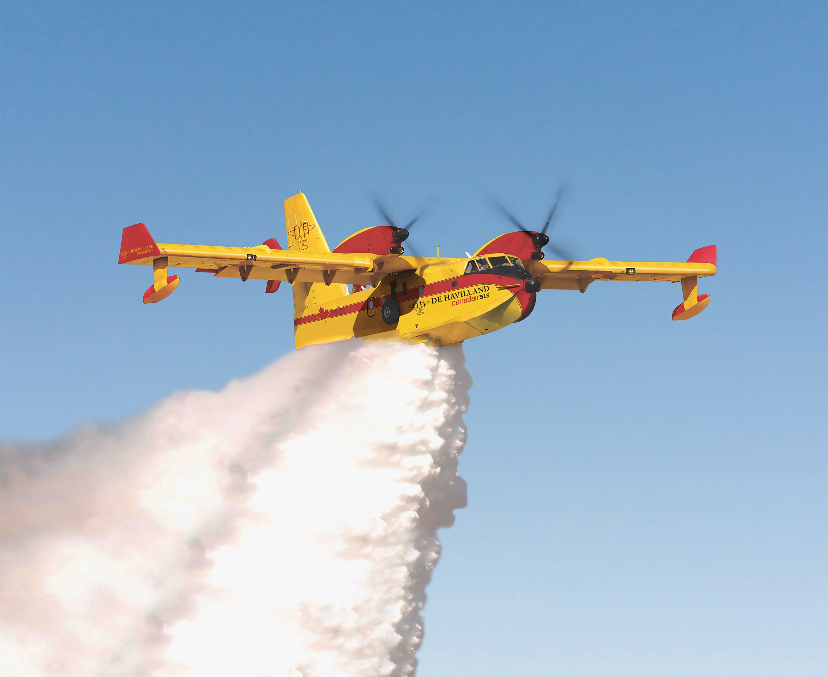 De Havilland’s Super Scooper in flight