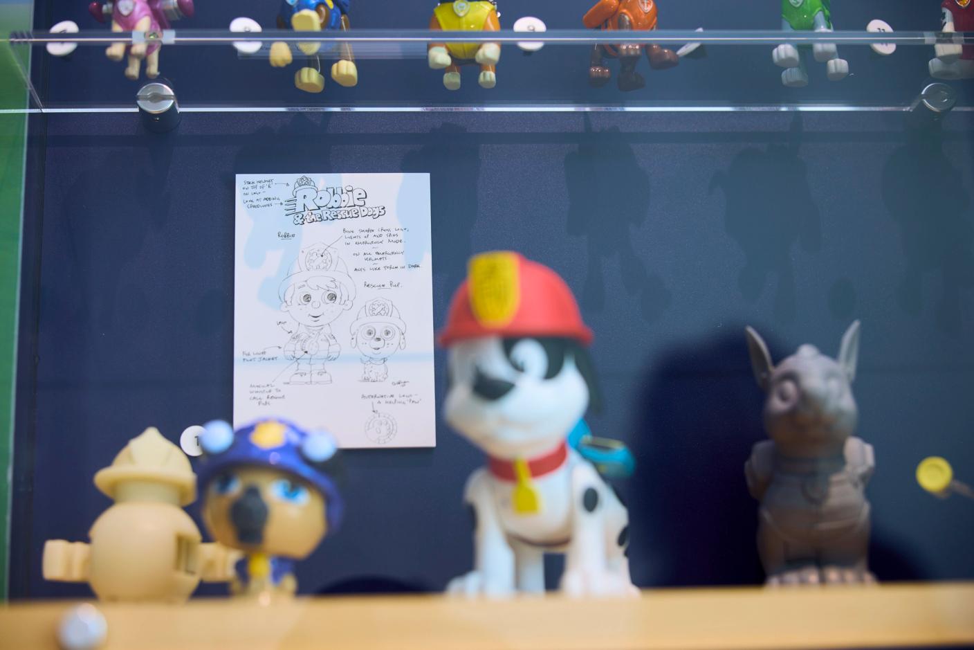 The concept that became Paw Patrol, from the creator of Bob the Builder: Robbie and the Rescue Dogs.