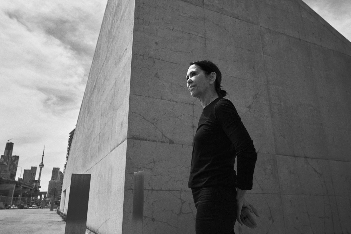 ’It’s doing two jobs at once. It’s public art but it gets to be architecture at the same time,‘ Hanson says of commissions like the Edmonton fire hall.