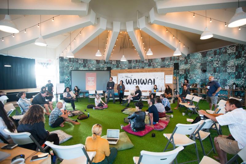 Ka Waiwai Collective in downtown Honolulu, Hawaii

Workshop 1 - Indigenous Protocol and AI Workshops, the precursor to Abundant Intelligences