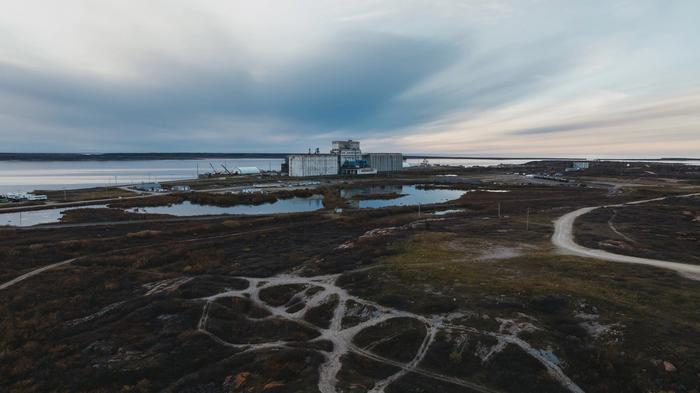 The Port of Churchill in Churchill, Manitoba.