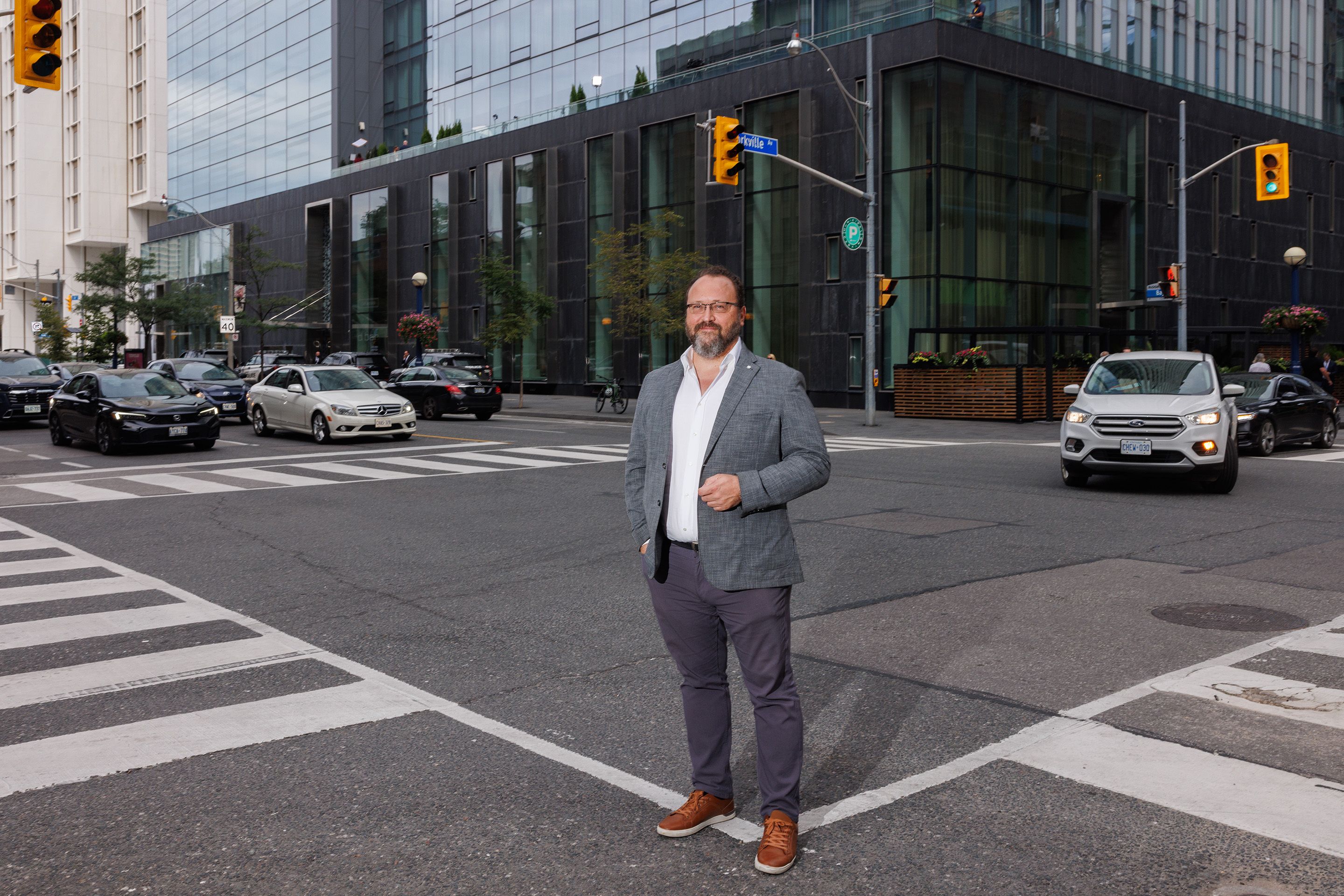 Flavio Volpe, President at APMA-Automotive Parts Manufacturers' Association, Bay St. and Yorkville Ave., Toronto on Tuesday, Sept. 15, 2026.