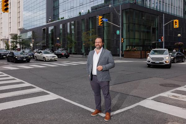 Flavio Volpe, President at APMA-Automotive Parts Manufacturers' Association, Bay St. and Yorkville Ave., Toronto on Tuesday, Sept. 15, 2026.