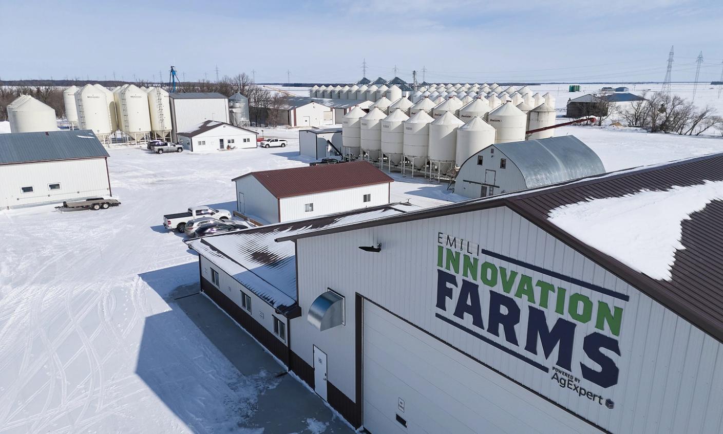 Innovation Farms Drone View