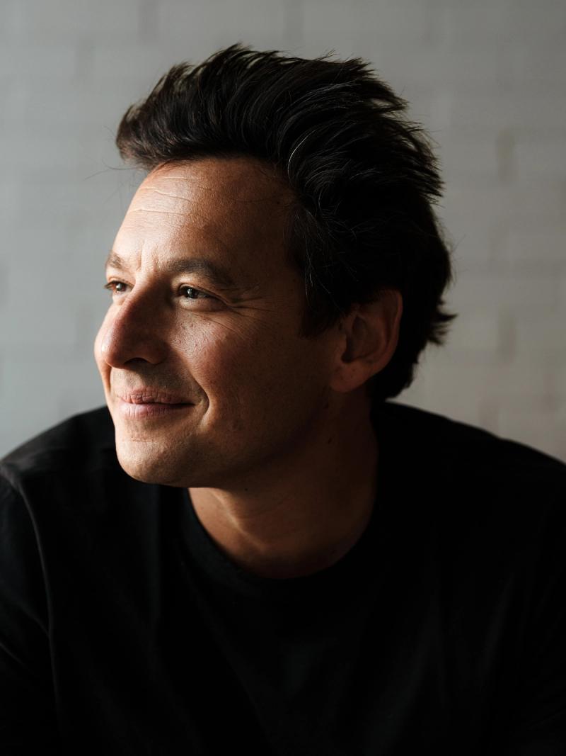A portrait of Shopify president Harley Finkelstein