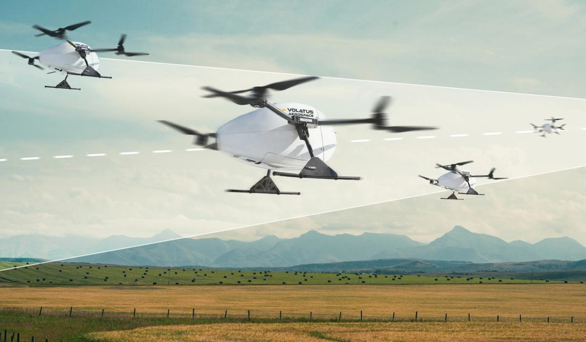 (Photo illustration by Gabriel Dufresne / Be Giant / Image courtesy of Volatus Aerospace)