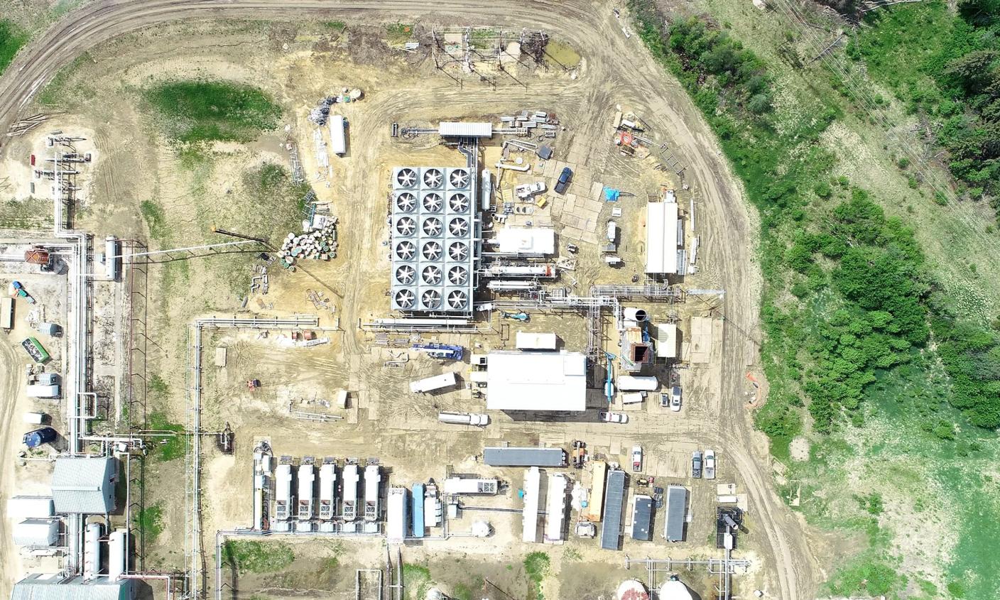 At its peak output, the Swan Hills plant could power 16,000 homes.