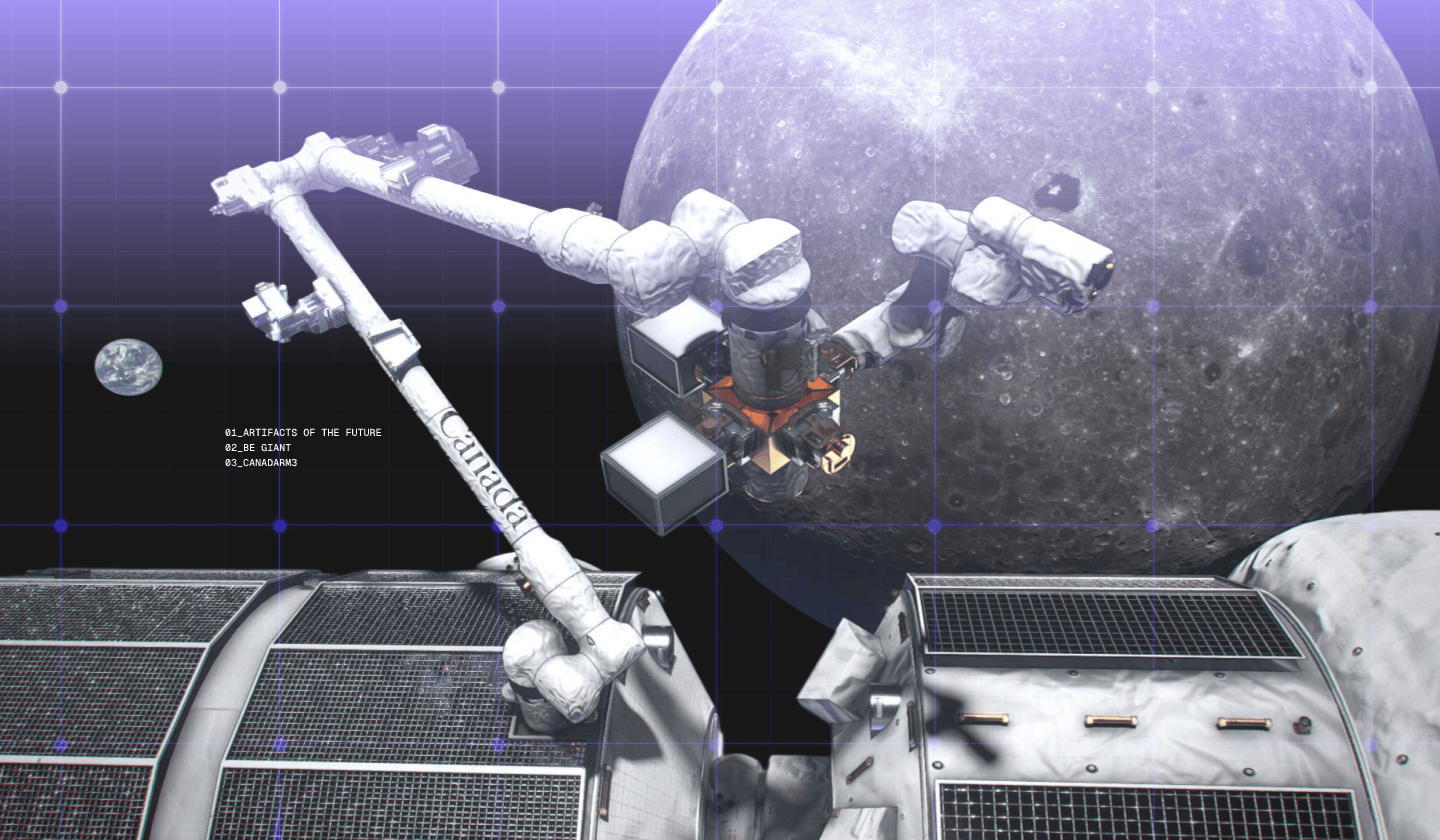 The new Canadian robotic arm that could help build a base on the moon