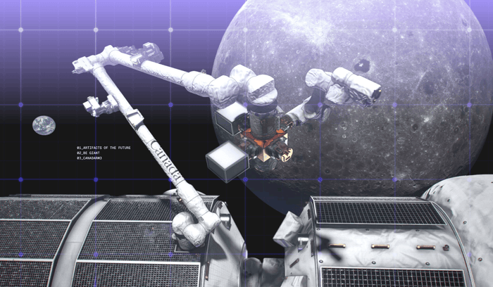 The new Canadian robotic arm that could help build a base on the moon