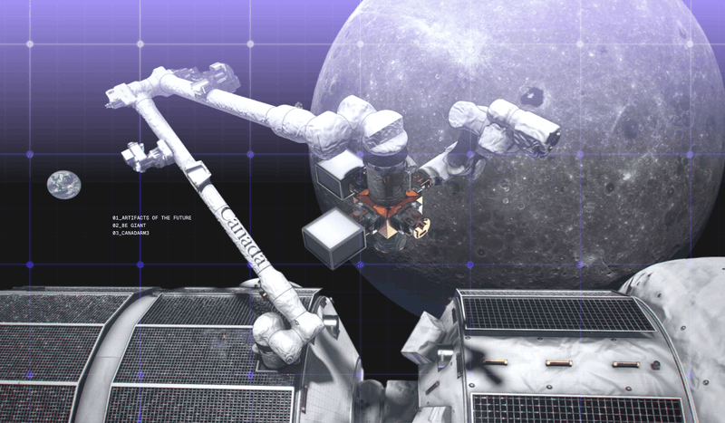 The new Canadian robotic arm that could help build a base on the moon